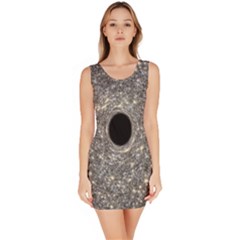 Black Hole Blue Space Galaxy Star Light Bodycon Dress by Mariart