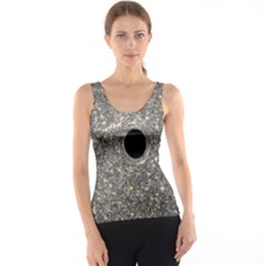 Black Hole Blue Space Galaxy Star Light Tank Top by Mariart