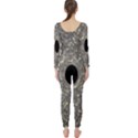 Black Hole Blue Space Galaxy Star Light Long Sleeve Catsuit View2