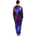 Blue Red Eye Space Hole Galaxy Hooded Jumpsuit (Ladies)  View2