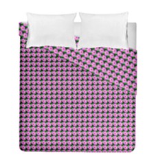 Pattern Grid Background Duvet Cover Double Side (full/ Double Size) by Nexatart