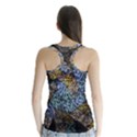 Multi Color Tile Twirl Octagon Racer Back Sports Top View2