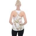 Pastel Roses Antique Vintage Piece Up Tank Top View2