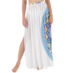 Mandala Universe Energy Om Maxi Chiffon Tie-up Sarong by Nexatart