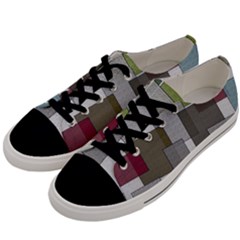 Decor Painting Design Texture Men s Low Top Canvas Sneakers by Nexatart