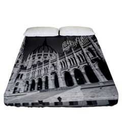 Architecture Parliament Landmark Fitted Sheet (california King Size) by Nexatart