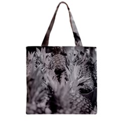 Pineapple Market Fruit Food Fresh Zipper Grocery Tote Bag