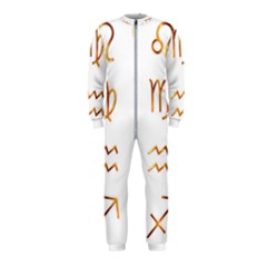 Signs Of The Zodiac Zodiac Aries Onepiece Jumpsuit (kids) by Nexatart