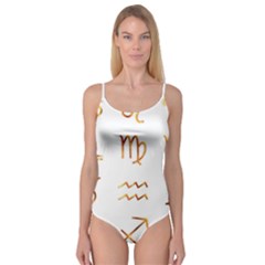 Signs Of The Zodiac Zodiac Aries Camisole Leotard  by Nexatart