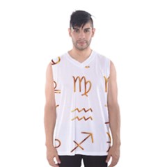 Signs Of The Zodiac Zodiac Aries Men s Basketball Tank Top by Nexatart