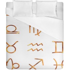 Signs Of The Zodiac Zodiac Aries Duvet Cover (california King Size) by Nexatart