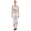 Signs Of The Zodiac Zodiac Aries Fitted Maxi Dress View2