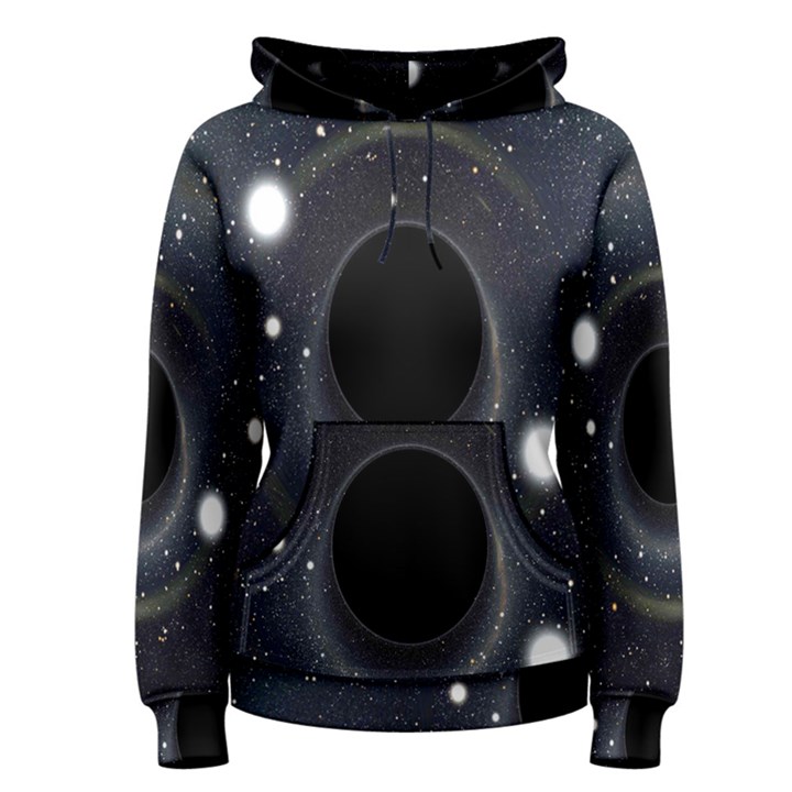 Brightest Cluster Galaxies And Supermassive Black Holes Women s Pullover Hoodie