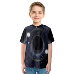 Brightest Cluster Galaxies And Supermassive Black Holes Kids  Sport Mesh Tee