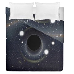 Brightest Cluster Galaxies And Supermassive Black Holes Duvet Cover Double Side (queen Size)