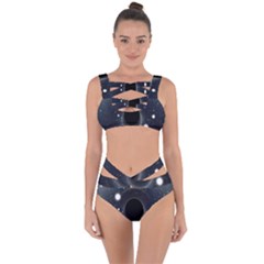 Brightest Cluster Galaxies And Supermassive Black Holes Bandaged Up Bikini Set  by Mariart