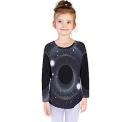 Brightest Cluster Galaxies And Supermassive Black Holes Kids  Long Sleeve Tee