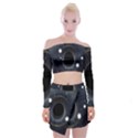 Brightest Cluster Galaxies And Supermassive Black Holes Off Shoulder Top with Skirt Set View1