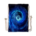 Blue Black Hole Galaxy Drawstring Bag (Small) View1