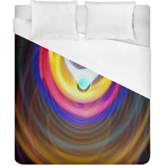 Colorful Glow Hole Space Rainbow Duvet Cover (california King Size)