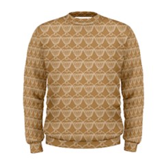 Cake Brown Sweet Men s Sweatshirt by Mariart