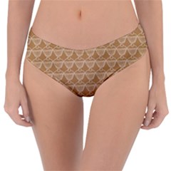 Cake Brown Sweet Reversible Classic Bikini Bottoms