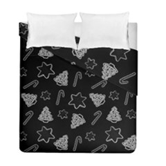 Ginger Cookies Christmas Pattern Duvet Cover Double Side (full/ Double Size) by Valentinaart