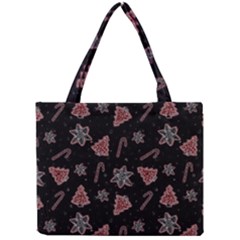 Ginger Cookies Christmas Pattern Mini Tote Bag by Valentinaart