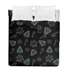 Ginger Cookies Christmas Pattern Duvet Cover Double Side (full/ Double Size)