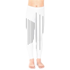 Fence Line Black Kids  Legging