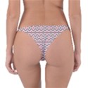 Clipart Embroidery Star Red Line Black Reversible Bikini Bottom View2