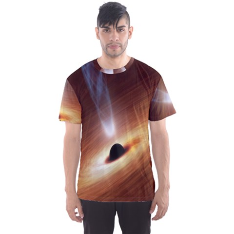 Coming Supermassive Black Hole Century Men s Sports Mesh Tee by Mariart