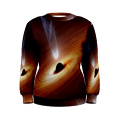 Coming Supermassive Black Hole Century Women s Sweatshirt by Mariart