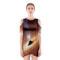 Coming Supermassive Black Hole Century Shoulder Cutout One Piece