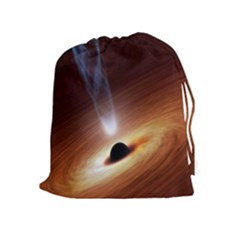 Coming Supermassive Black Hole Century Drawstring Pouches (extra Large)