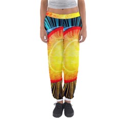 Cross Section Earth Field Lines Geomagnetic Hot Women s Jogger Sweatpants by Mariart