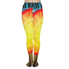 Cross Section Earth Field Lines Geomagnetic Hot Women s Tights by Mariart