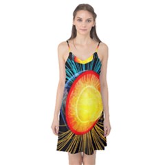 Cross Section Earth Field Lines Geomagnetic Hot Camis Nightgown by Mariart