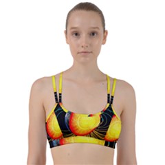 Cross Section Earth Field Lines Geomagnetic Hot Line Them Up Sports Bra by Mariart