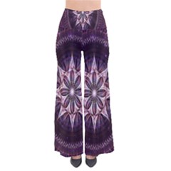 Flower Twirl Star Space Purple Pants