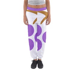 Fruit Grape Purple Women s Jogger Sweatpants by Mariart