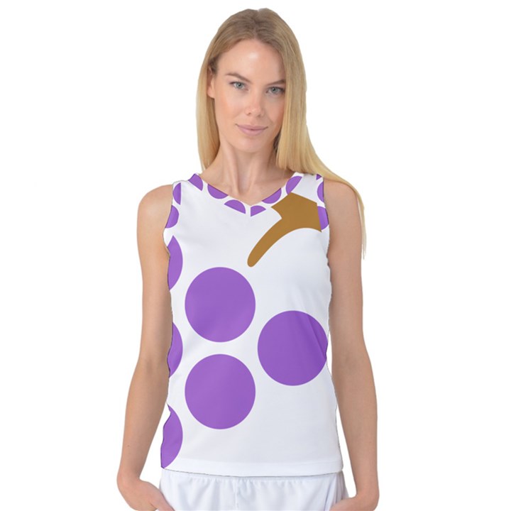 Fruit Grape Purple Women s Basketball Tank Top