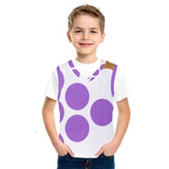 Fruit Grape Purple Kids  Sportswear