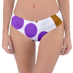 Fruit Grape Purple Reversible Classic Bikini Bottoms