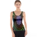 Flower Stigma Colorful Rainbow Animation Gold Space Tank Top View1