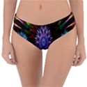 Flower Stigma Colorful Rainbow Animation Gold Space Reversible Classic Bikini Bottoms View3