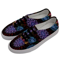 Flower Stigma Colorful Rainbow Animation Gold Space Men s Classic Low Top Sneakers by Mariart