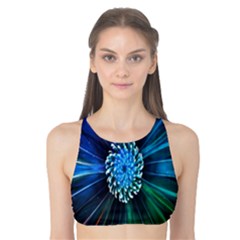 Flower Stigma Colorful Rainbow Animation Space Tank Bikini Top by Mariart