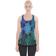 Flower Stigma Colorful Rainbow Animation Space Piece Up Tank Top by Mariart