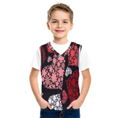 Floral Flower Heart Valentine Kids  Sportswear